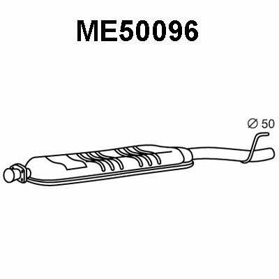 Veneporte ME50096 Central silencer ME50096