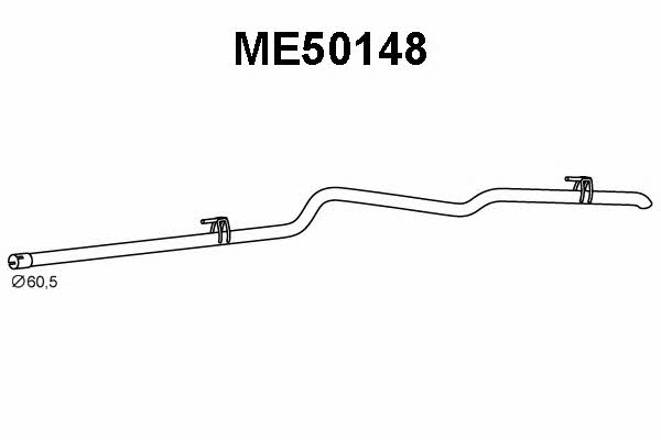 Veneporte ME50148 Exhaust pipe ME50148