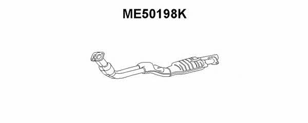 Veneporte ME50198K Catalytic Converter ME50198K