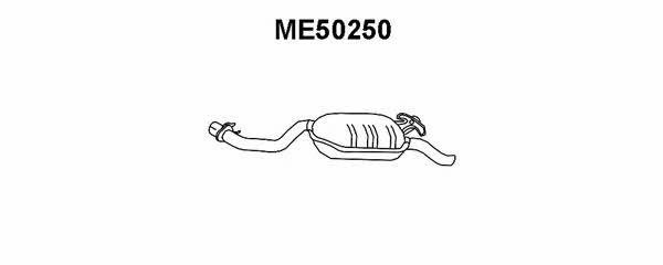 Veneporte ME50250 End Silencer ME50250