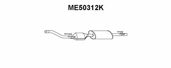 Veneporte ME50312K Catalytic Converter ME50312K