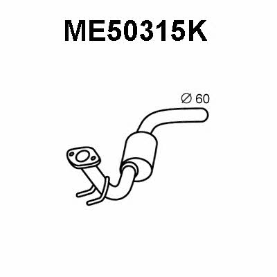 Veneporte ME50315K Catalytic Converter ME50315K