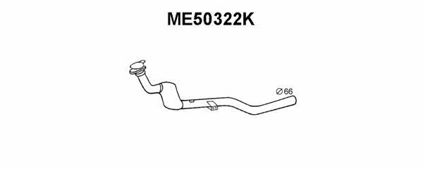 Veneporte ME50322K Catalytic Converter ME50322K