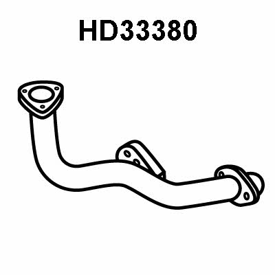  HD33380 Exhaust pipe HD33380