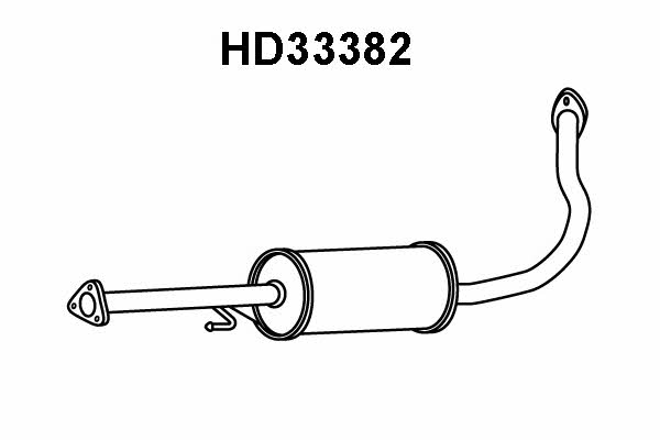 Veneporte HD33382 Central silencer HD33382