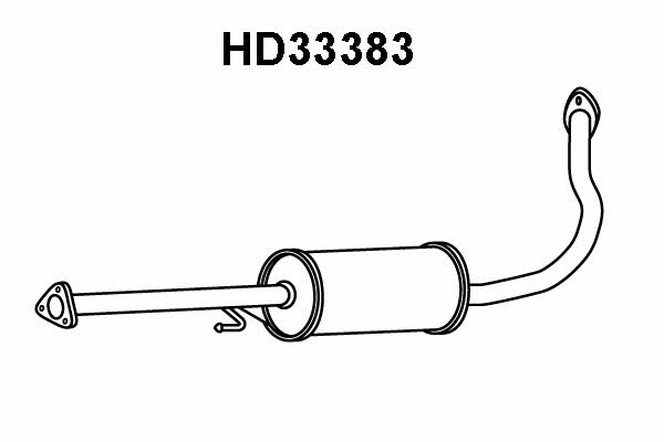 Veneporte HD33383 Central silencer HD33383