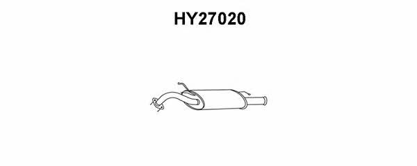 Veneporte HY27020 End Silencer HY27020