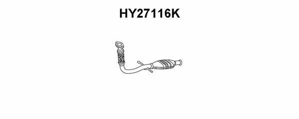 Veneporte HY27116K Catalytic Converter HY27116K