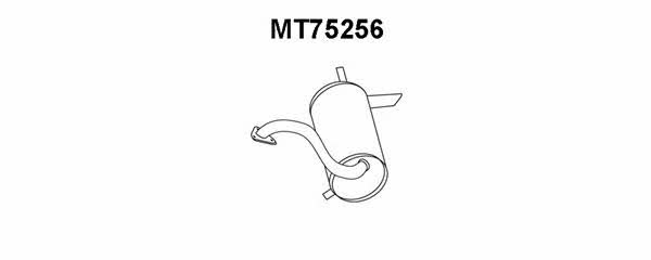 Veneporte MT75256 End Silencer MT75256