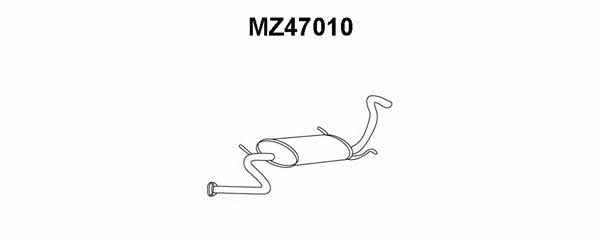 Veneporte MZ47010 End Silencer MZ47010