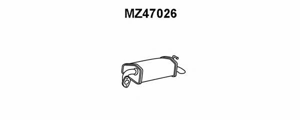 Veneporte MZ47026 End Silencer MZ47026