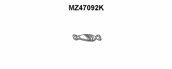 Veneporte MZ47092K Catalytic Converter MZ47092K