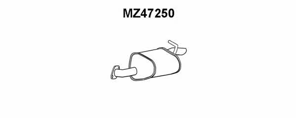 Veneporte MZ47250 End Silencer MZ47250