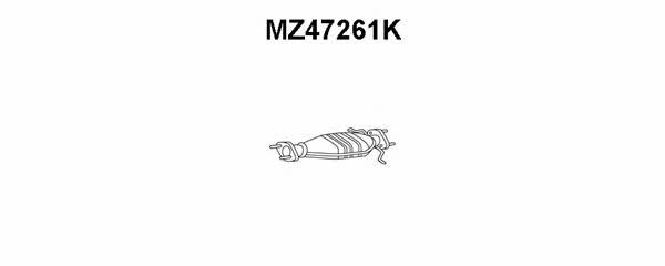 Veneporte MZ47261K Catalytic Converter MZ47261K