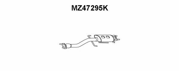Veneporte MZ47295K Catalytic Converter MZ47295K