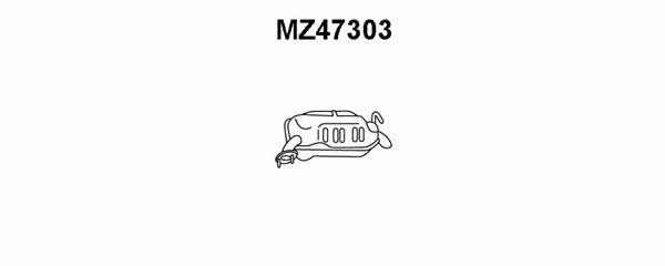 Veneporte MZ47303 End Silencer MZ47303