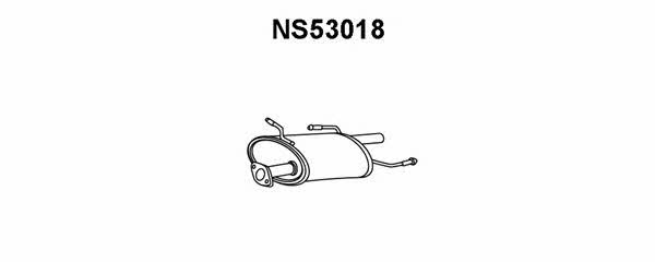 Veneporte NS53018 End Silencer NS53018
