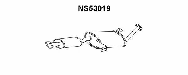 Veneporte NS53019 Central silencer NS53019