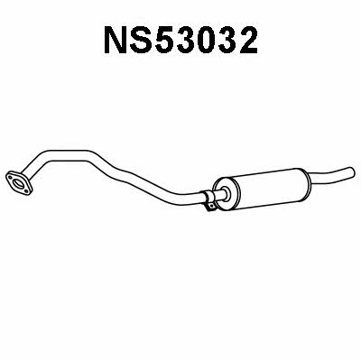 Veneporte NS53032 End Silencer NS53032
