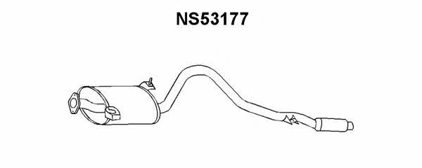 Veneporte NS53177 End Silencer NS53177