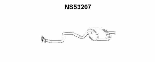 Veneporte NS53207 End Silencer NS53207