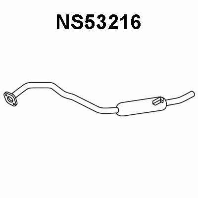 Veneporte NS53216 End Silencer NS53216