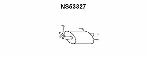 Veneporte NS53327 End Silencer NS53327