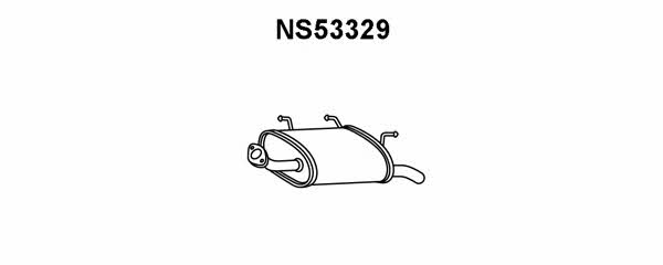 Veneporte NS53329 End Silencer NS53329