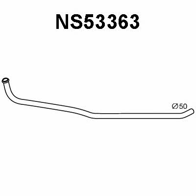 Veneporte NS53363 Exhaust pipe NS53363