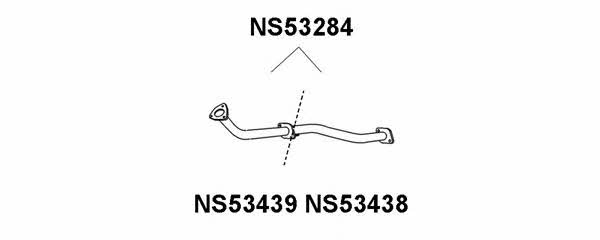 Veneporte NS53439 Exhaust pipe NS53439