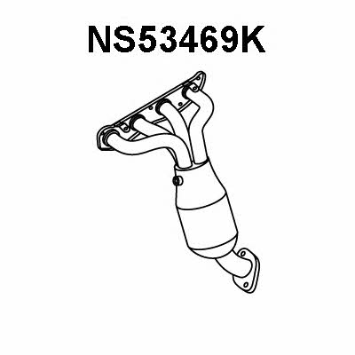 Veneporte NS53469K Catalytic Converter NS53469K