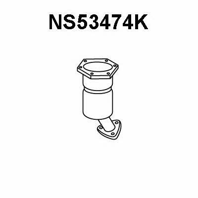 Veneporte NS53474K Catalytic Converter NS53474K