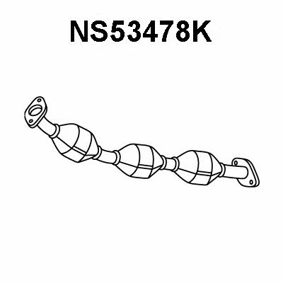 Veneporte NS53478K Catalytic Converter NS53478K