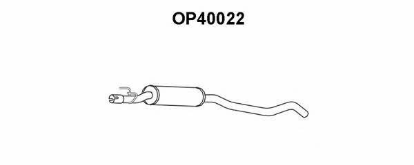 Veneporte OP40022 Central silencer OP40022