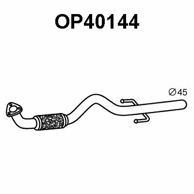 Veneporte OP40144 Exhaust pipe OP40144