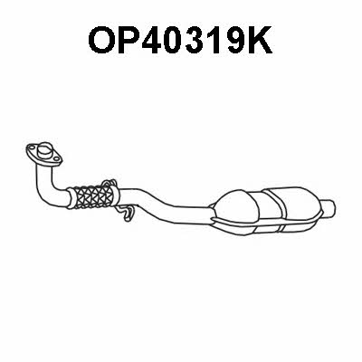 Veneporte OP40319K Catalytic Converter OP40319K