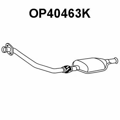 Veneporte OP40463K Catalytic Converter OP40463K