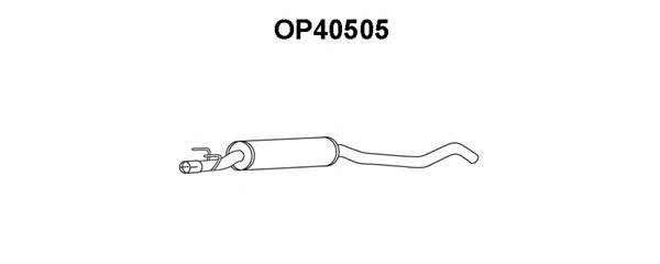 Veneporte OP40505 Central silencer OP40505
