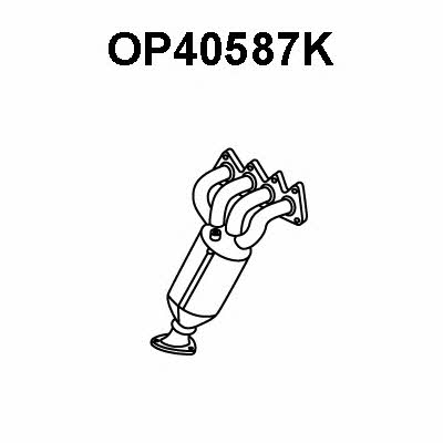 Veneporte OP40587K Catalytic Converter OP40587K