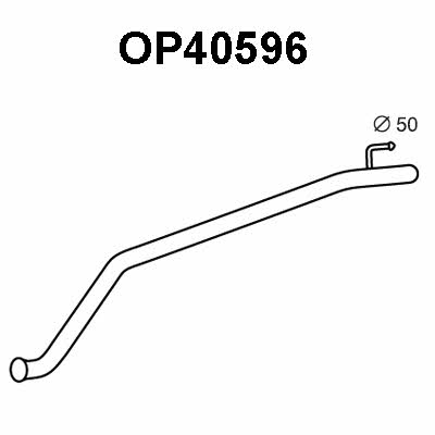 Veneporte OP40596 Exhaust pipe OP40596