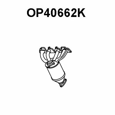 Veneporte OP40662K Catalytic Converter OP40662K