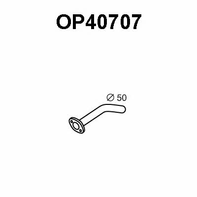 Veneporte OP40707 Exhaust pipe OP40707