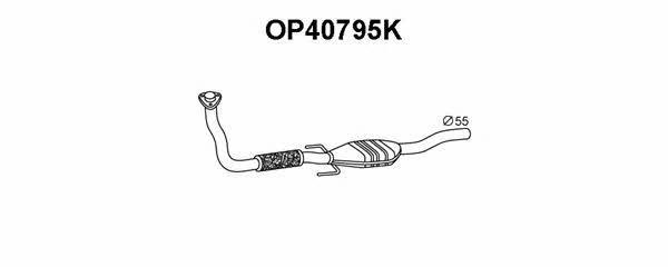 Veneporte OP40795K Catalytic Converter OP40795K