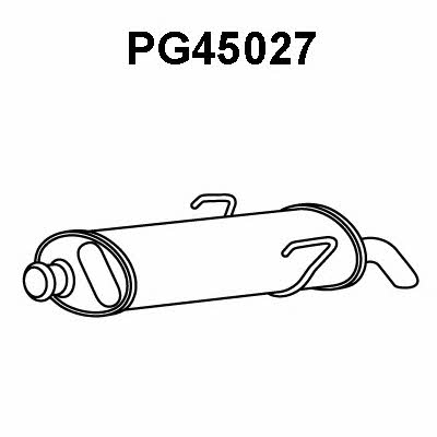 Veneporte PG45027 End Silencer PG45027