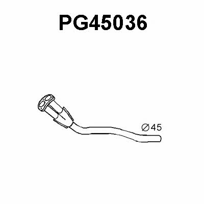 Veneporte PG45036 Exhaust pipe PG45036