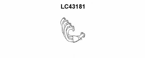 Veneporte LC43181 Exhaust manifold LC43181
