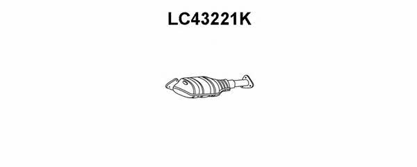 Veneporte LC43221K Catalytic Converter LC43221K