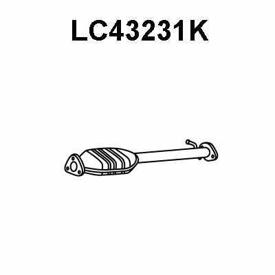 Veneporte LC43231K Catalytic Converter LC43231K
