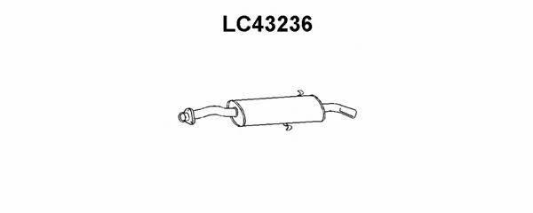 Veneporte LC43236 End Silencer LC43236