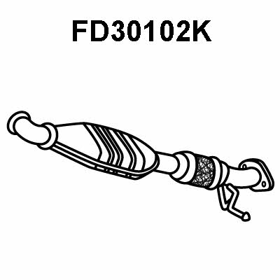 Veneporte FD30102K Catalytic Converter FD30102K